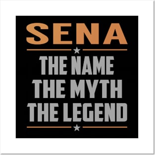 SENA The Name The Myth The Legend Posters and Art